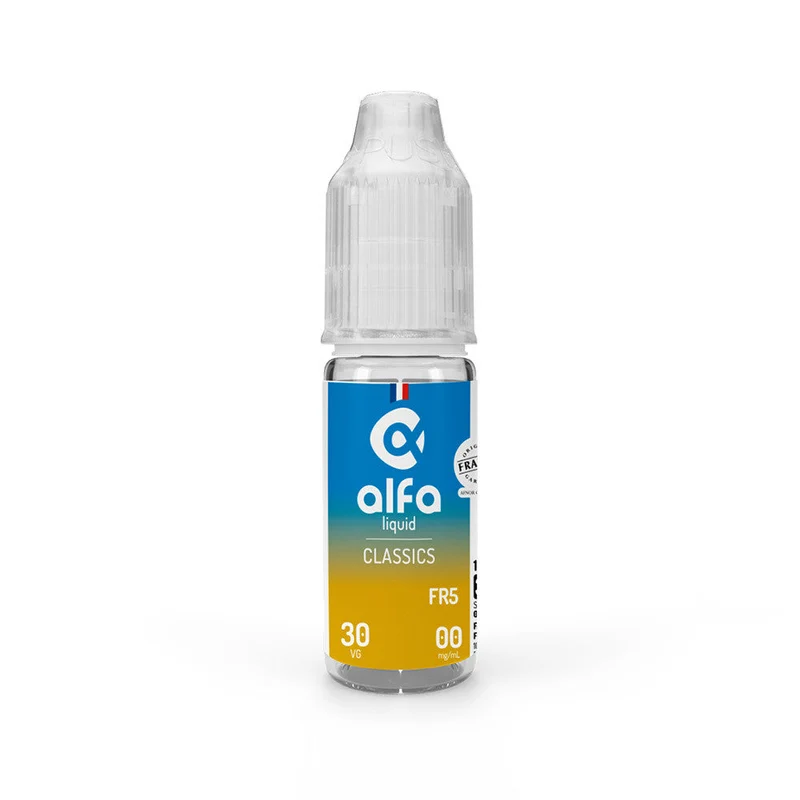 Pack 5 E-liquides FR-5 10ML 70/30% - ALFALIQUID