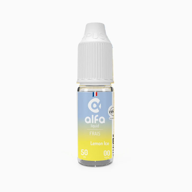 Pack 5 E-liquides Lemon ice 10ml - Alfaliquid