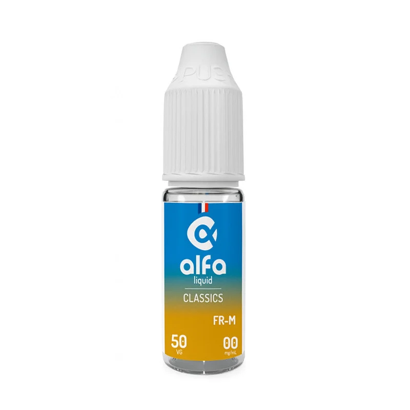 Pack 5 E-liquides FR-M 50/50 10ml - Alfaliquid