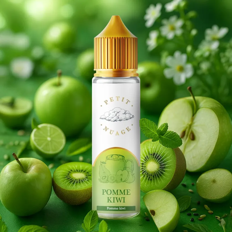 E-liquide Pomme Kiwi 50ml - Petit Nuage