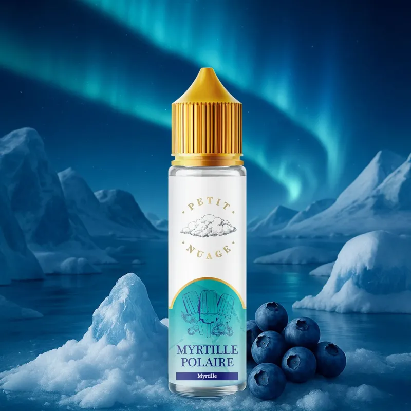 E-liquide Myrtille Polaire 50ml - Petit Nuage