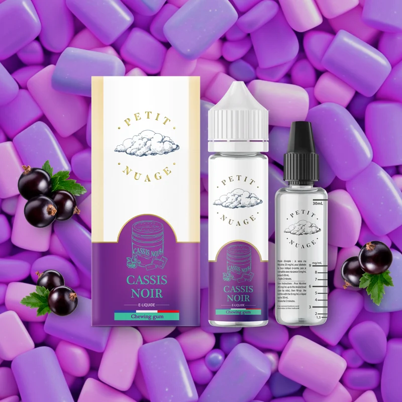 E-liquide Cassis noir - Petit Nuage