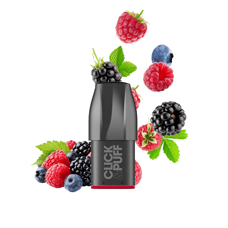 Cartouche Click & Puff Fruit Rouges - XBAR
