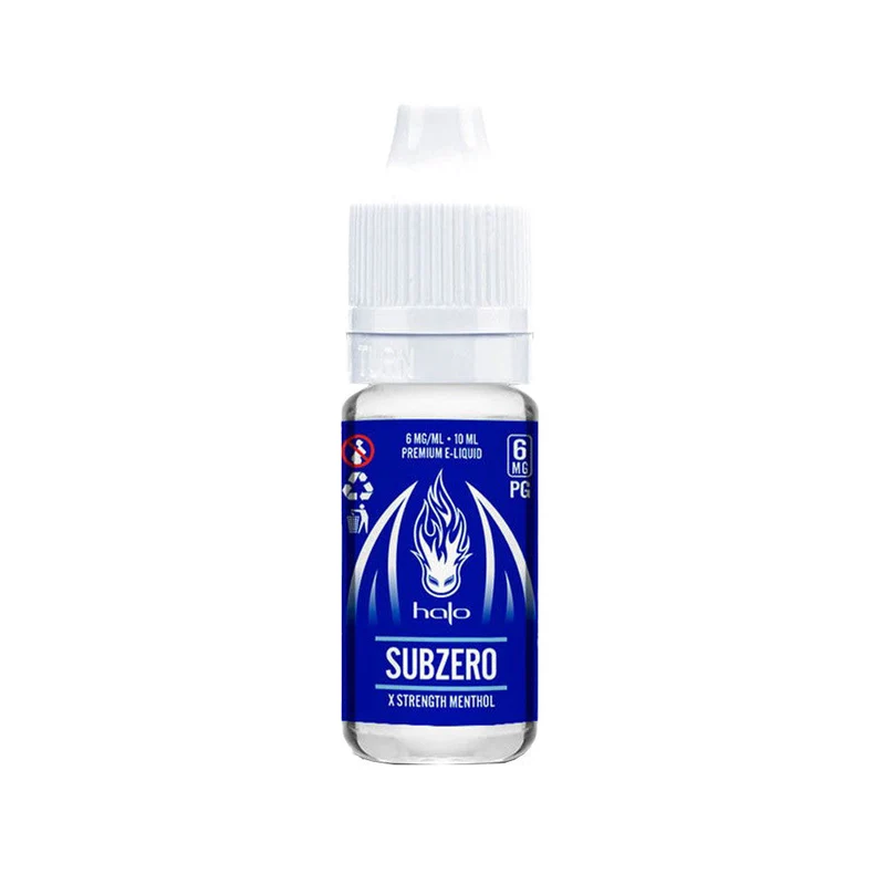 Pack 5 E-liquides SUBZERO 10ml - Halo