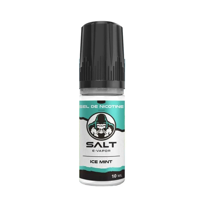 Pack 5 E-liquides Ice Mint Sel de Nicotine 10ml- SALT E-VAPOR