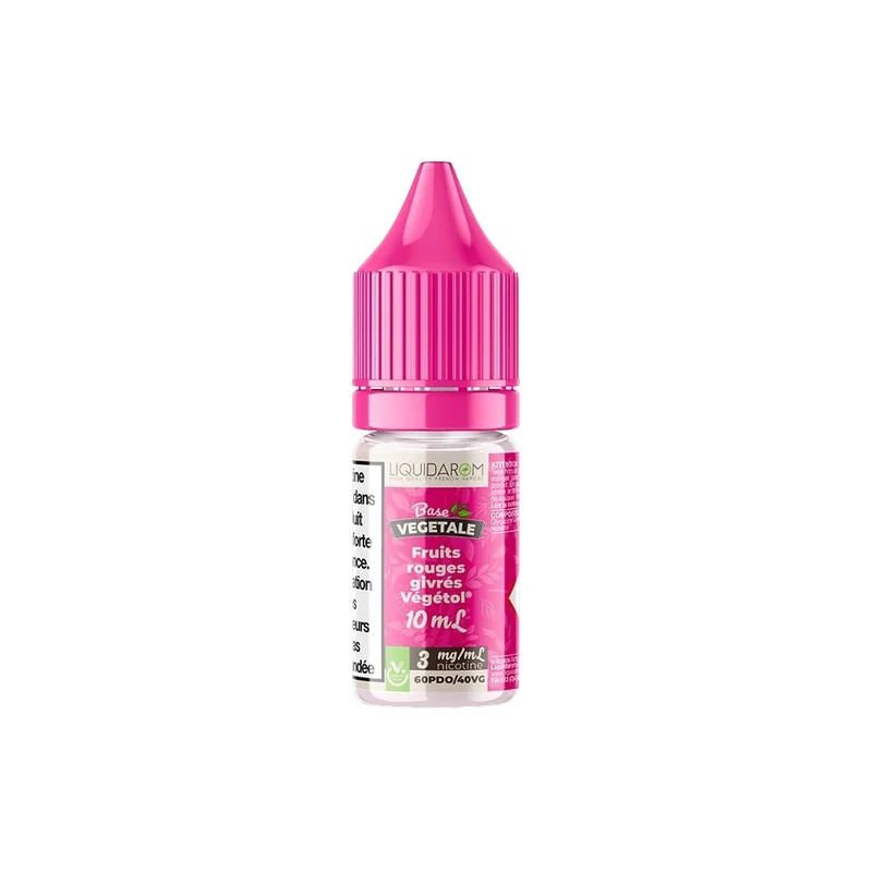Pack 5 E-liquides Fruits Rouges Givrées végétol 10ml - LiquidArom