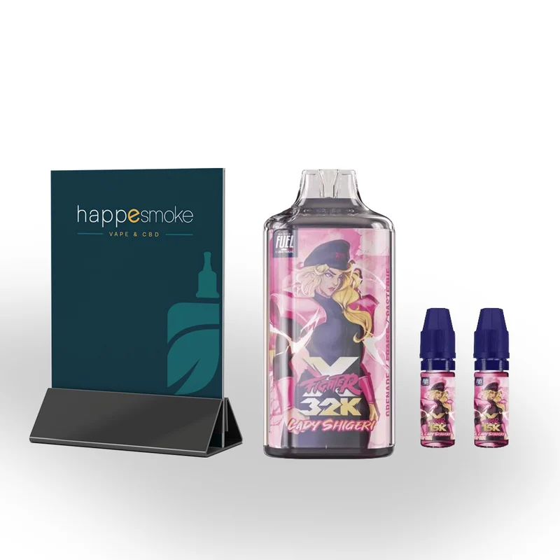 KIT PUFF MAISON FUEL X ASPIRE - XFIGHTER LADY SHIGERI 32K 1000MAH