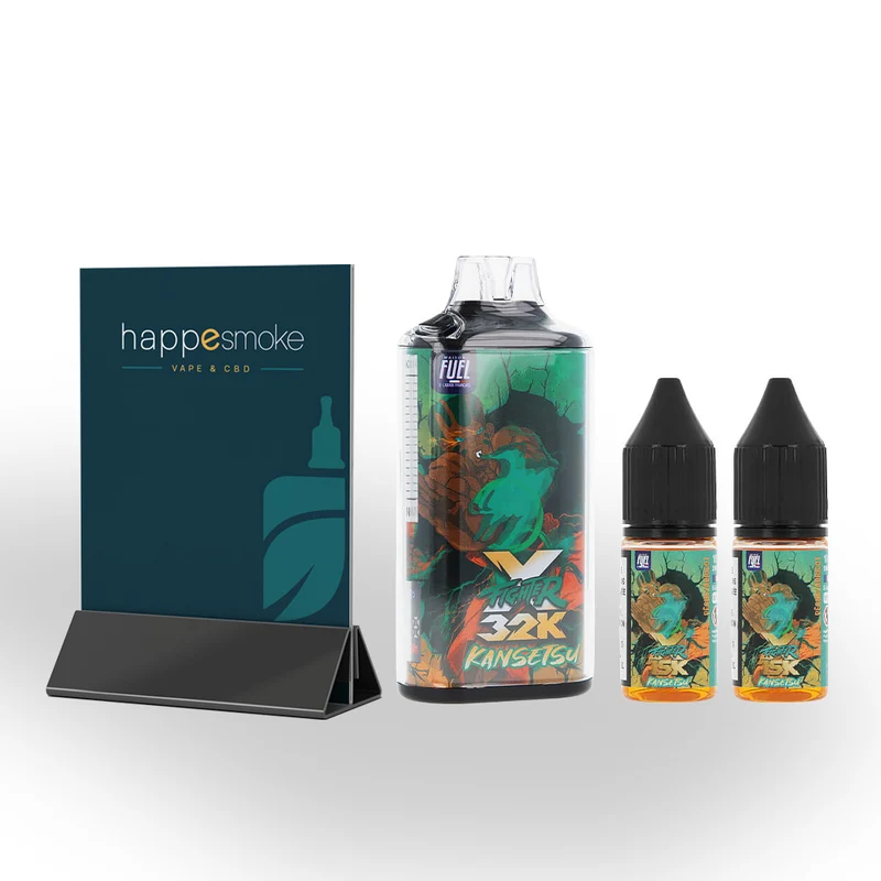 KIT PUFF MAISON FUEL X ASPIRE - XFIGHTER KANSETSU 32K 1000MAH