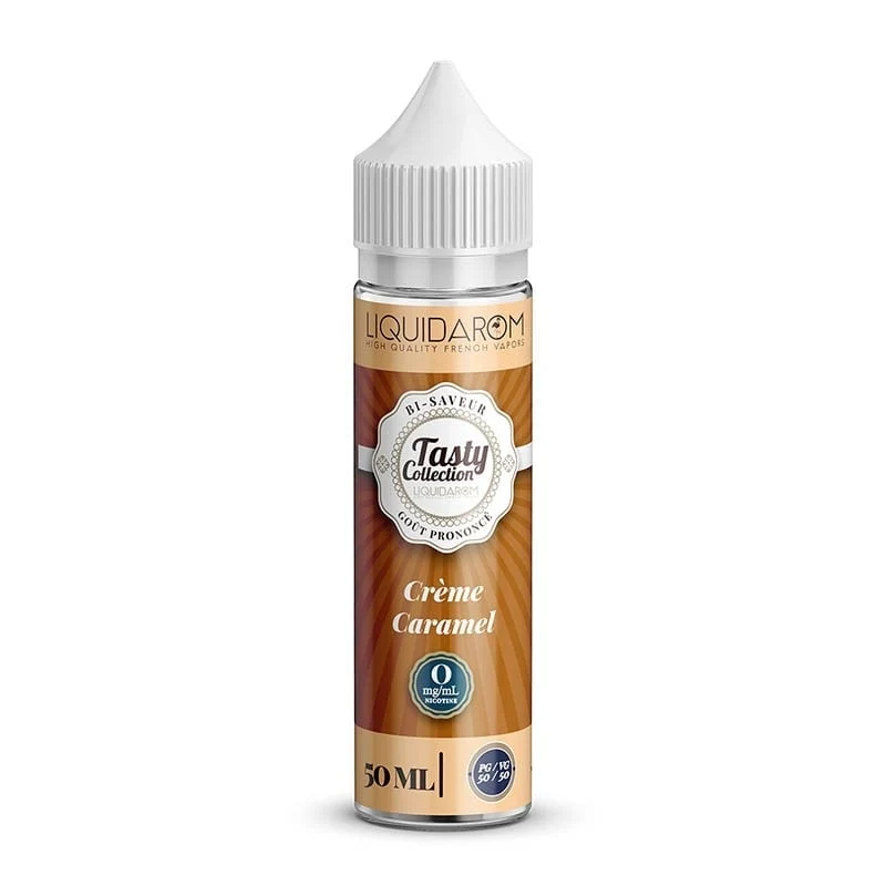 E-liquide Crème caramel 50ml - Liquid'arom