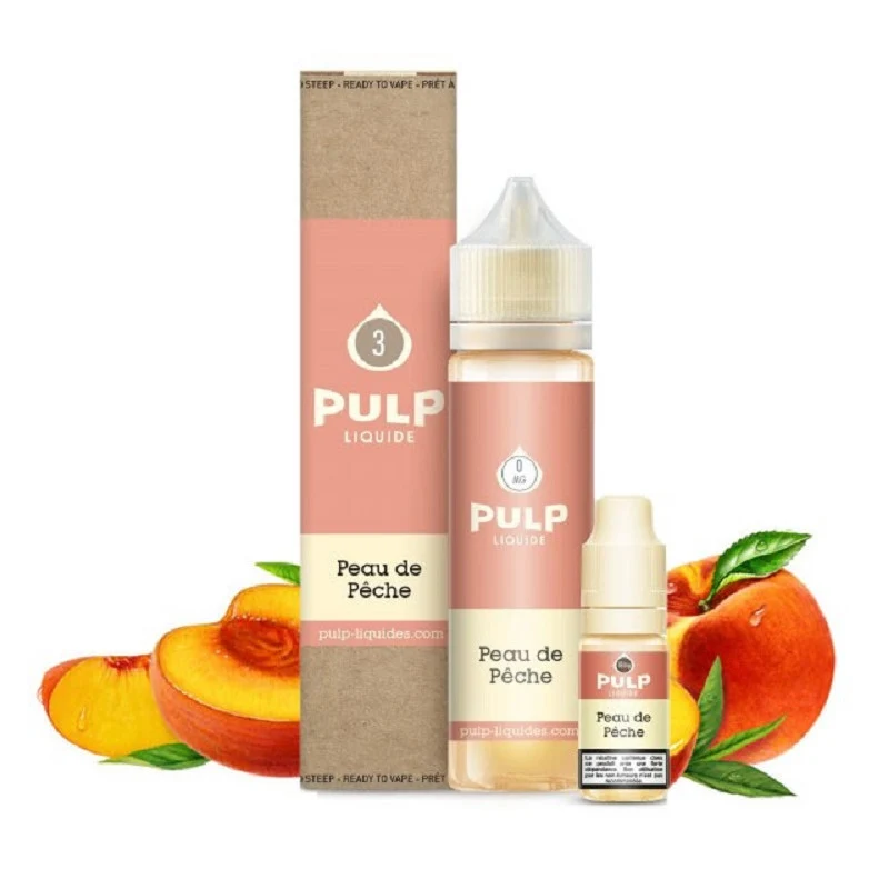 E-liquide Peau de Pêche 60ml - Pulp