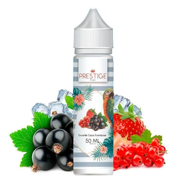 E-liquide Groseille Cassis Framboise 50ml - Prestige