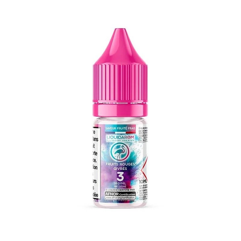 Pack 5 E-liquides Fruits Rouges Givrés 10ml - LiquidArom