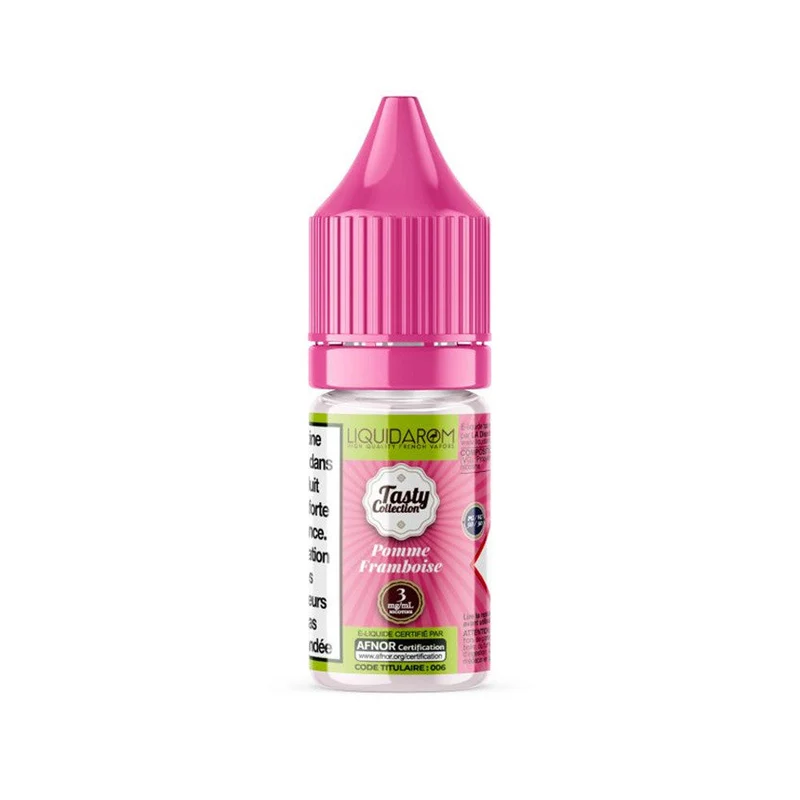 Pack 5 E-liquides Pomme Framboise 10ml - Tasty Collection - LiquidArom