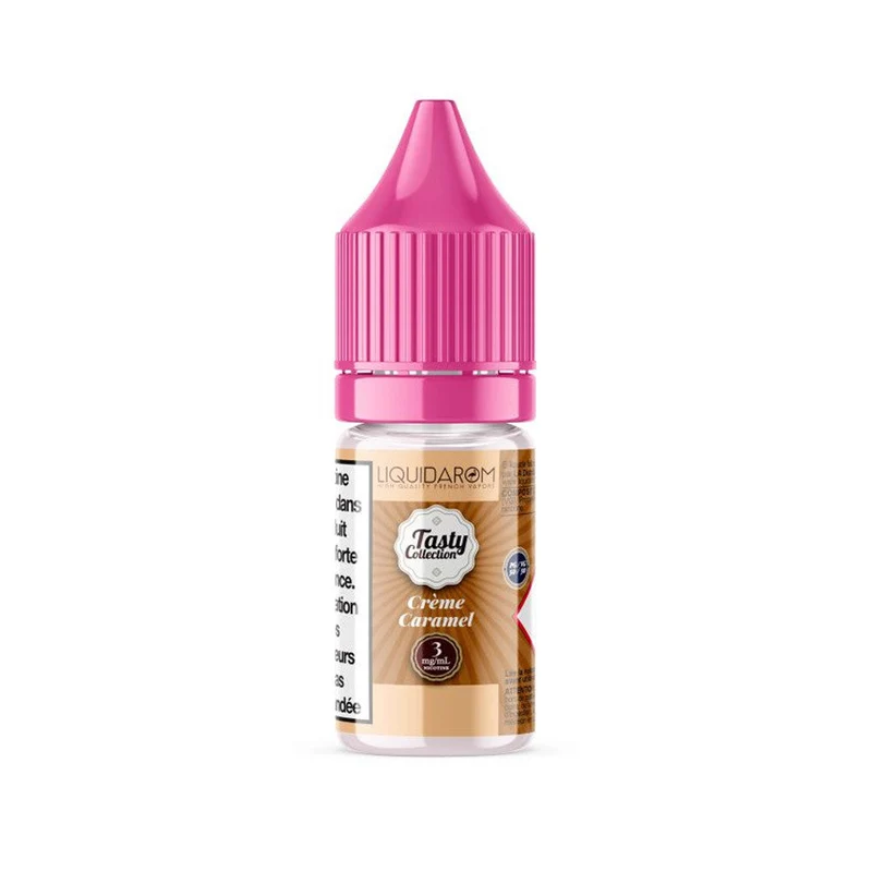Pack 5 E-liquides Crème Caramel 10ml - Tasty Collection - LiquidArom