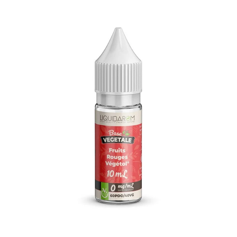 Pack 5 E-liquides Fruits Rouges 10 ml - Végétol - Liquidarom