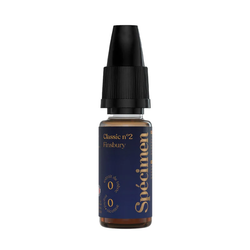 Pack 5 E-liquides Finsbury 10ml - Spécimen