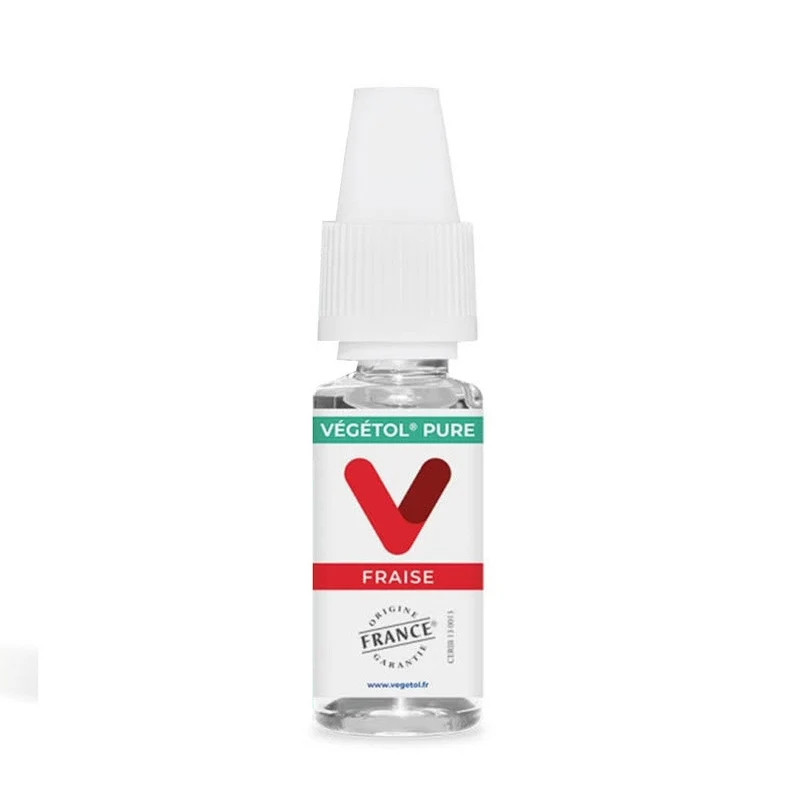 Pack 5 E-liquides Pure Fraise 10ml - Végétol