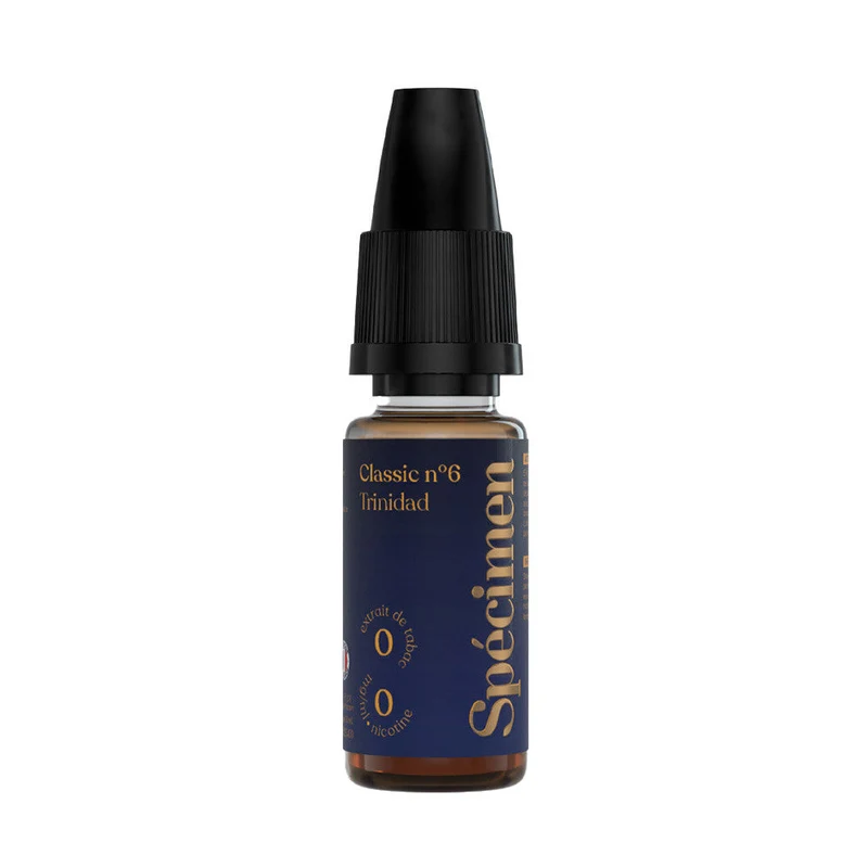 Pack 5 E-liquides Trinidad 10ml- Spécimen