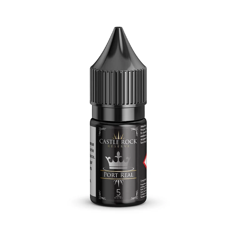 Pack 5 E-liquides Port Real 10ml - Castle Rock