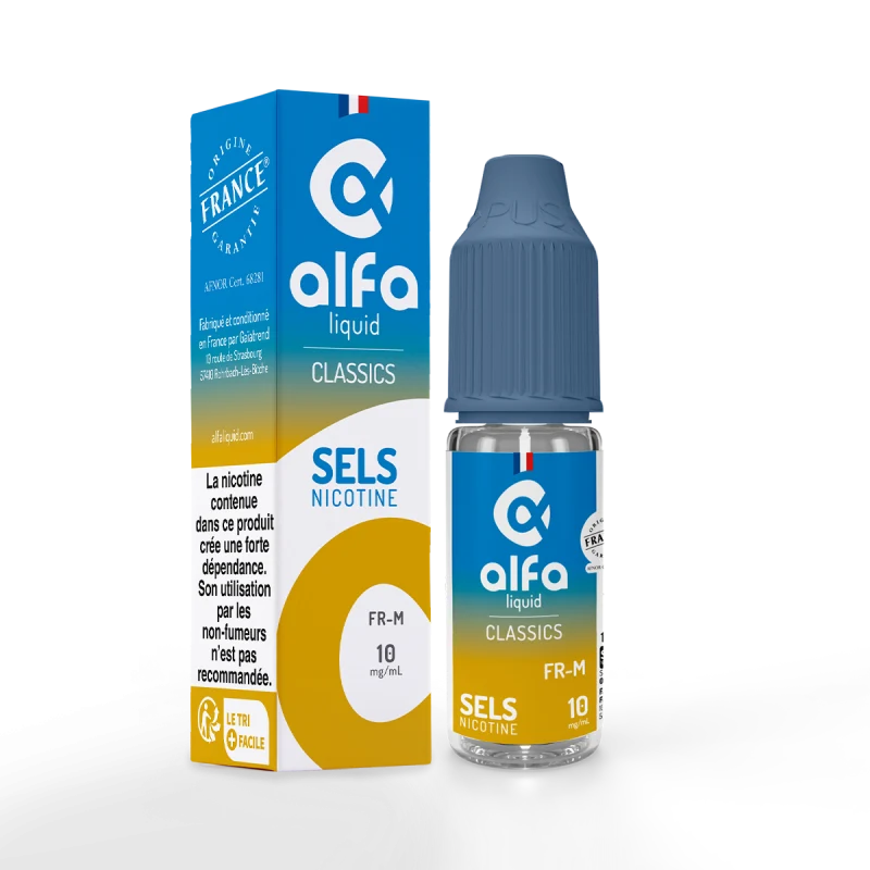 E-liquide Classic sel FR-M - Alfaliquid