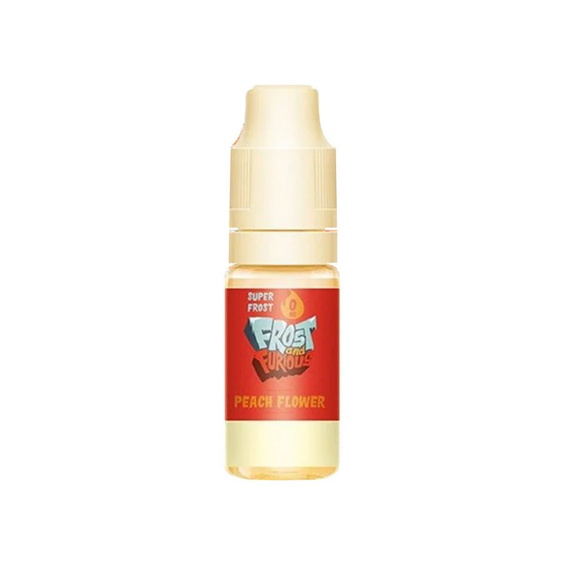 Pack 5 E-liquides Peach Flower 10ml - Frost & Furious - Pulp