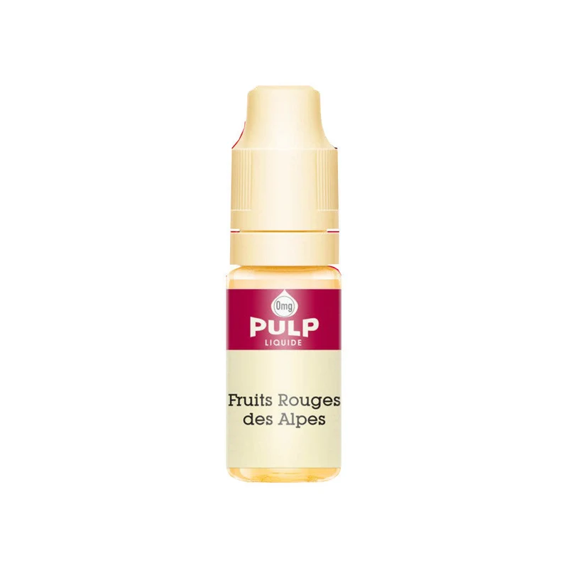 Pack 5 E-liquides Fruits Rouges des Alpes 10 ml - Pulp