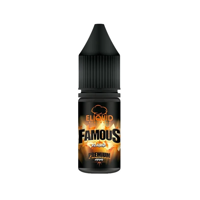 Pack 5 E-liquides Famous 10ml - Eliquid France