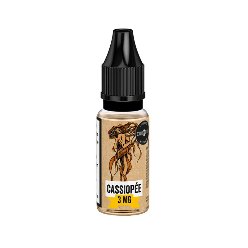 Pack 5 E-liquides Cassiopée 10ml - Curieux