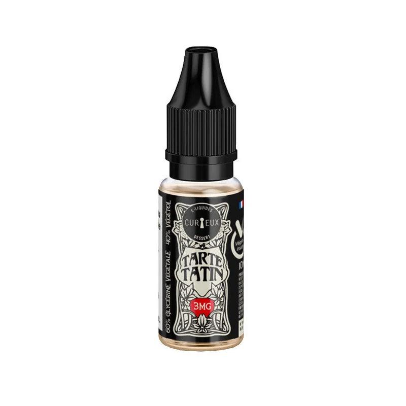 Pack 5 E-liquides Tarte Tatin 10ml - Curieux