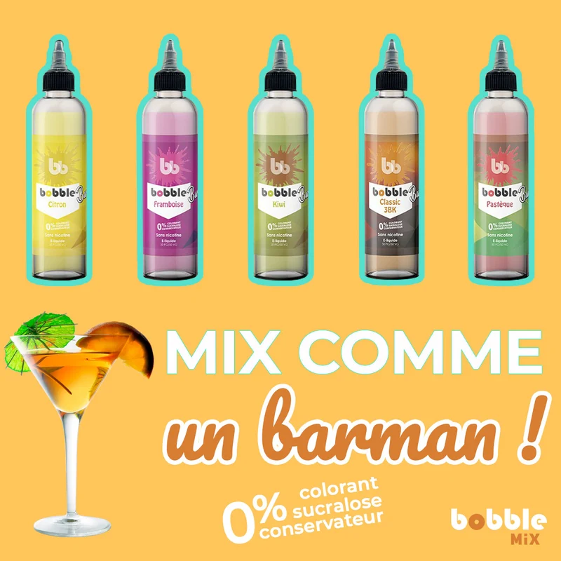 Bobble Mix - Créez votre E liquide !