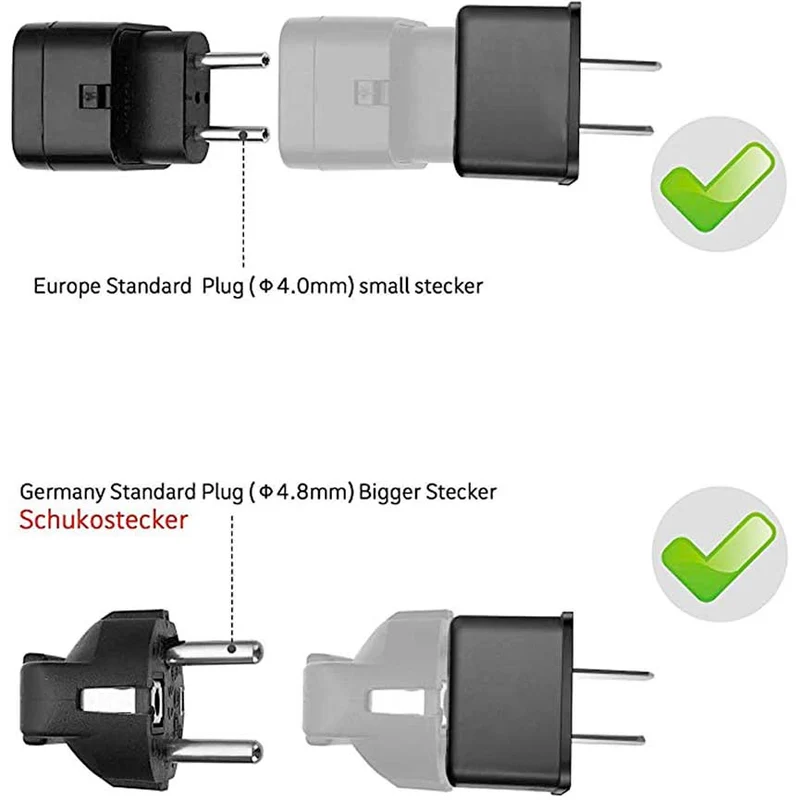 Adaptateur Prise Américaine