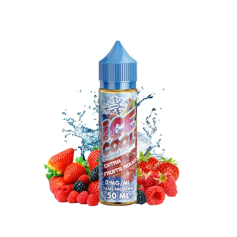 E-liquide Extra Fruits Rouges 50ml - Ice Cool