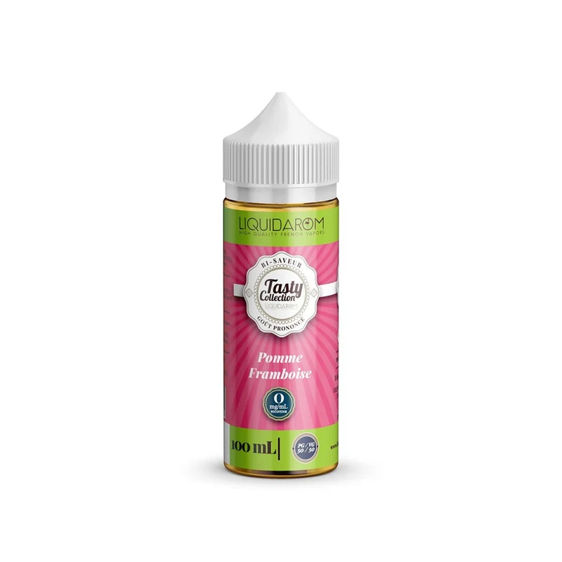 E-liquide Pomme Framboise 100ml - Tasty Collection - LiquidArom