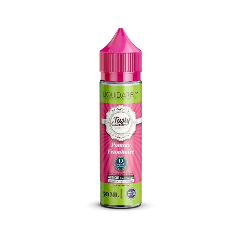 E-liquide Pomme Framboise 50ml - Tasty Collection par Liquidarom