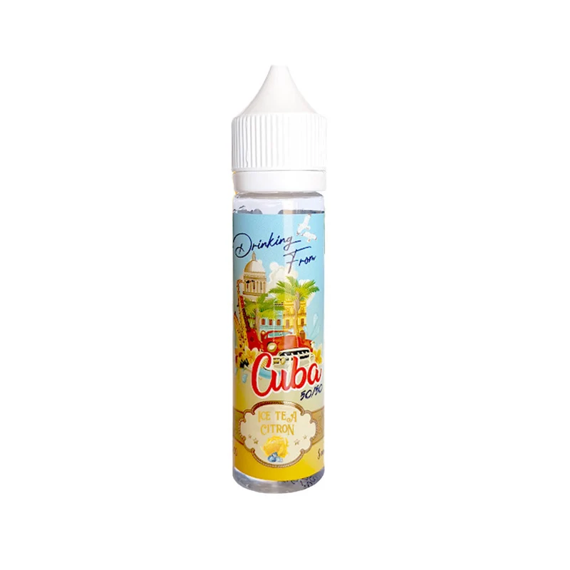 E-liquide Ice Tea Citron 50ml - Drinking from Cuba