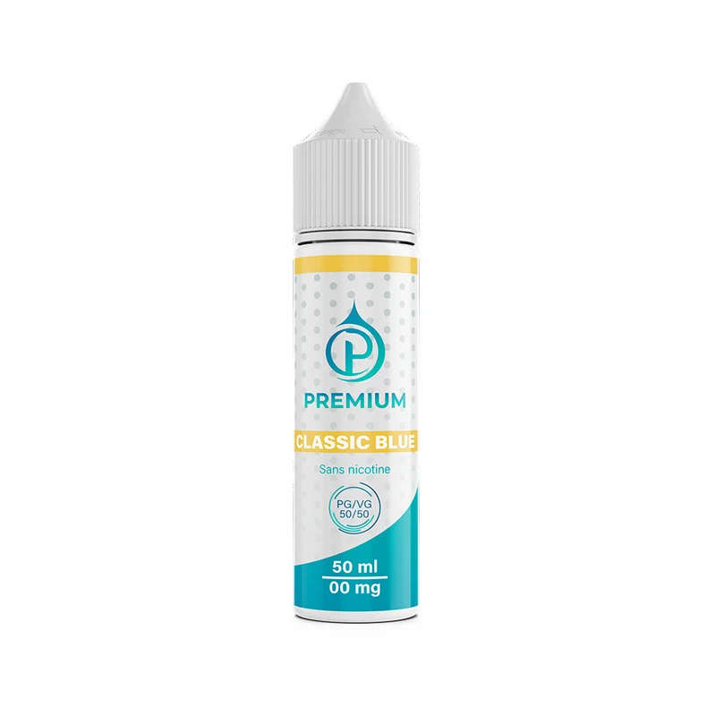 E-liquide Classic Blue Premium 50ml - Premium (ex OMEGA)