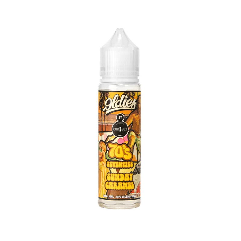 E-liquide 70's Seventies 50ml - Oldies Edition - Curieux