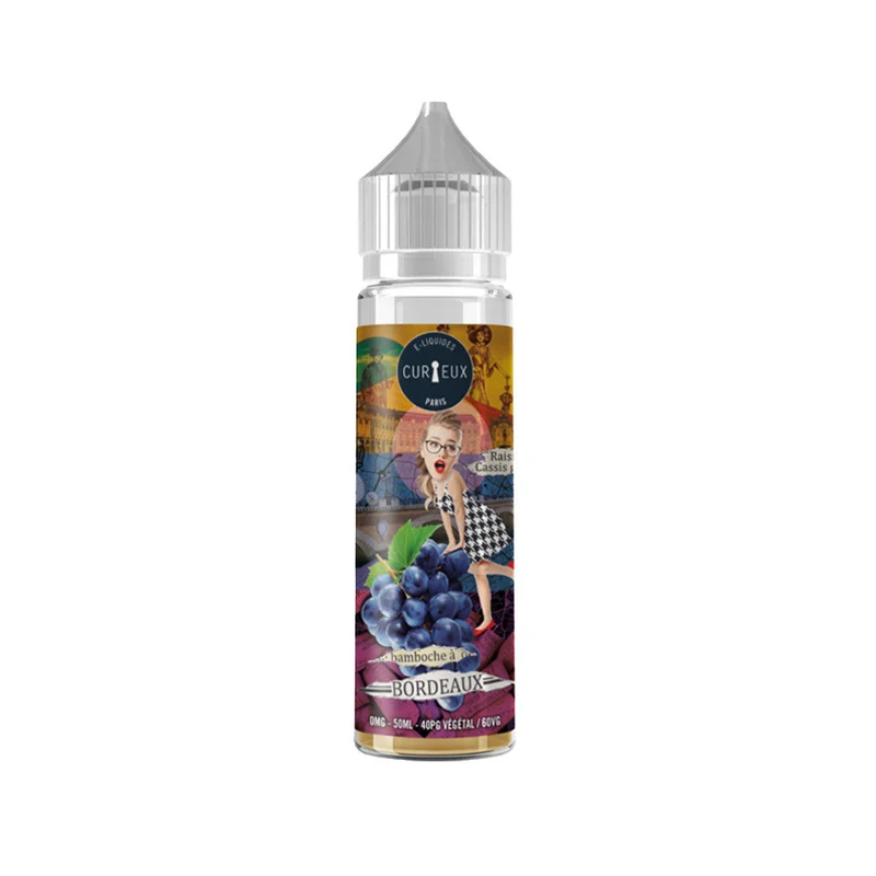 E-liquide Bamboche à Bordeaux 50ml - Curieux