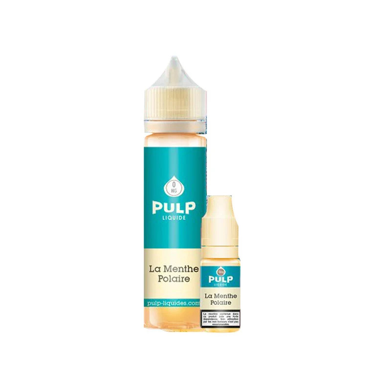 E-liquide Menthe Polaire 50ml + Booster 10ml - Pulp