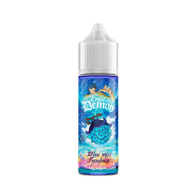 E-liquide Blue Mist Framboise 50ml- Les fruits du Démon
