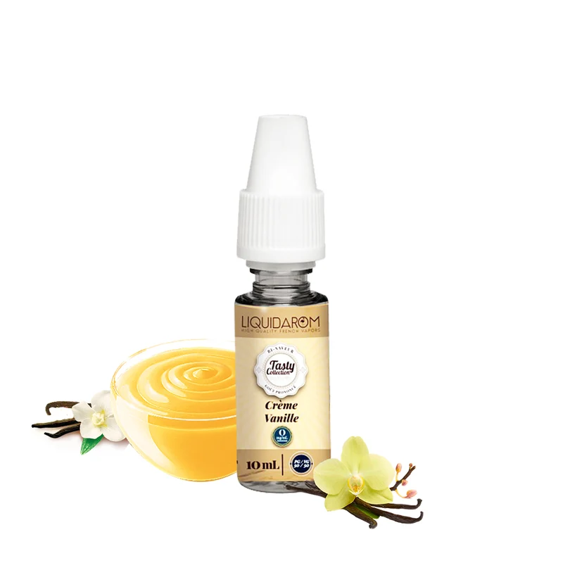 E-liquide Crème Vanille - Tasty
