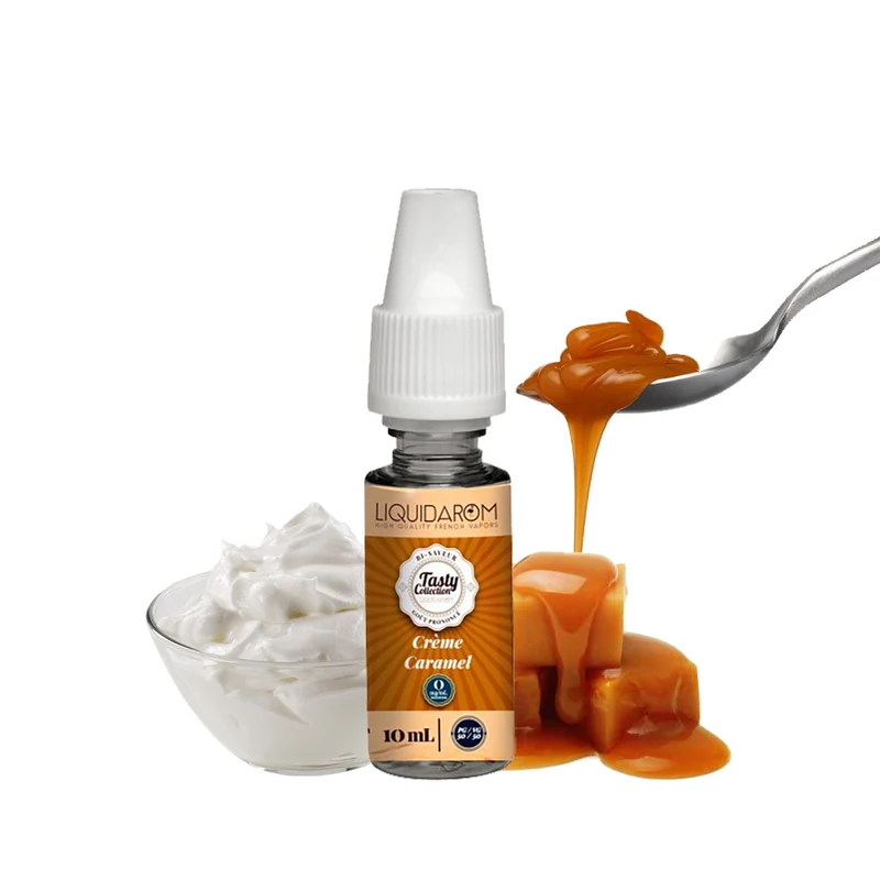 E-liquide Crème Caramel - Tasty