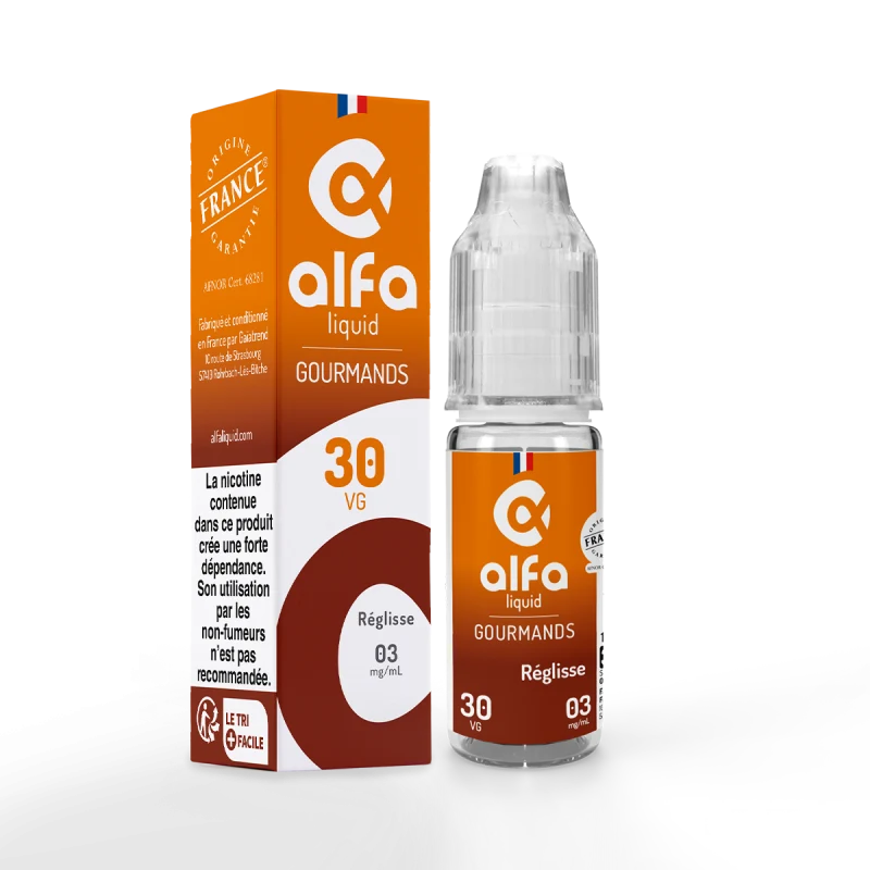 E-liquide Réglisse - Alfaliquid