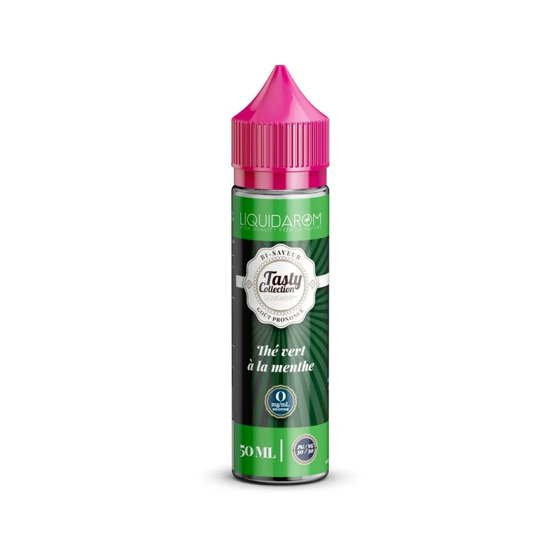 E-liquide Thé Vert Menthe 50ml - Tasty Collection - LiquidArom
