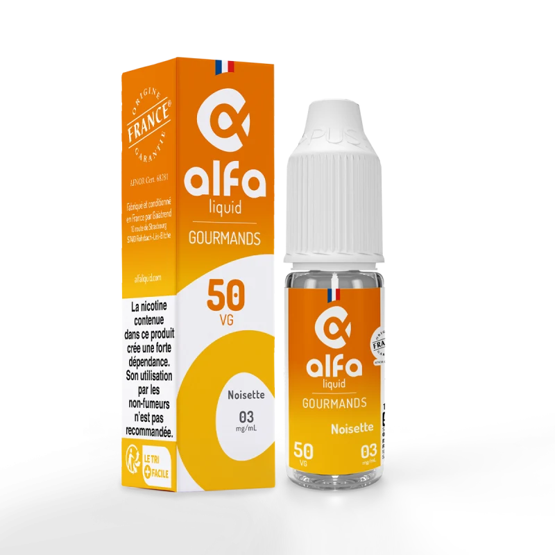 E-liquide Noisette - Alfaliquid