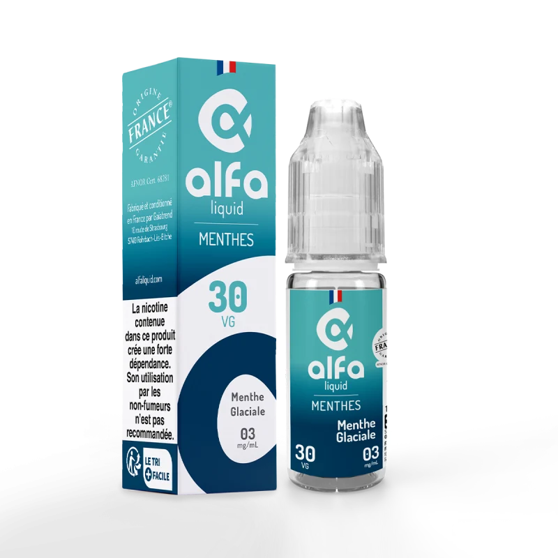 E-liquide Menthe Glaciale - Alfaliquid