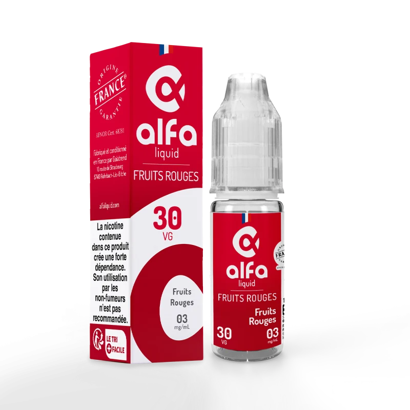 E-liquide Fruits Rouges - Alfaliquid