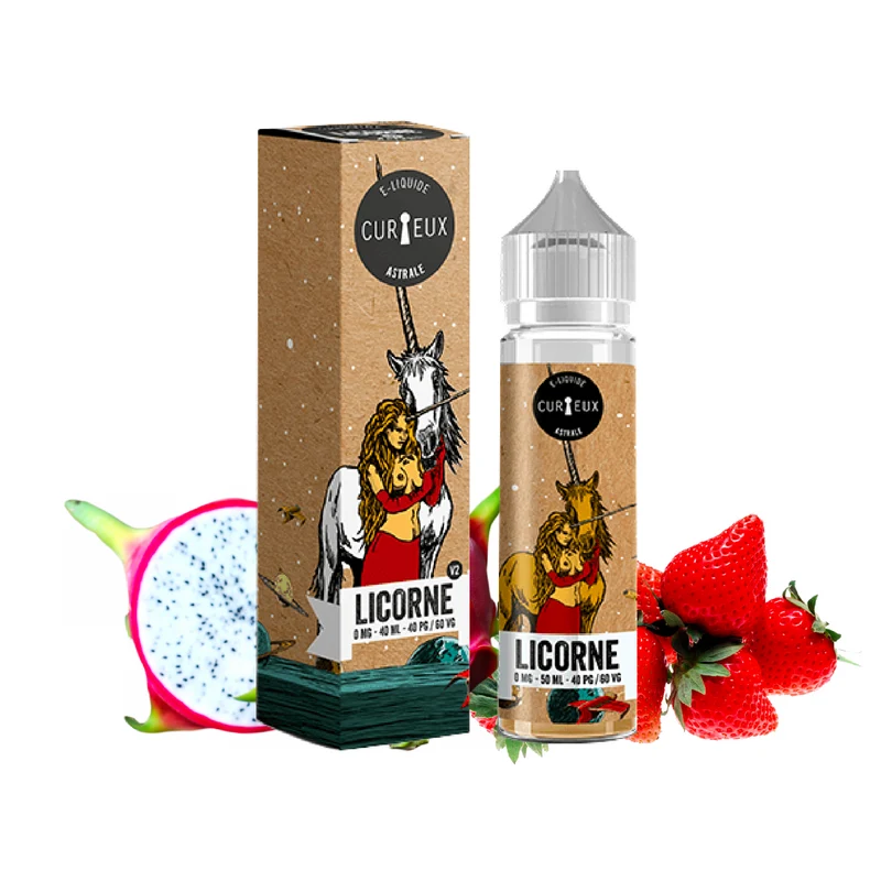 E-liquide Licorne 50ml - Curieux