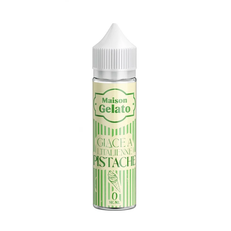 E-liquide Glace à l'italienne Pistache 50ml - Maison Gelato