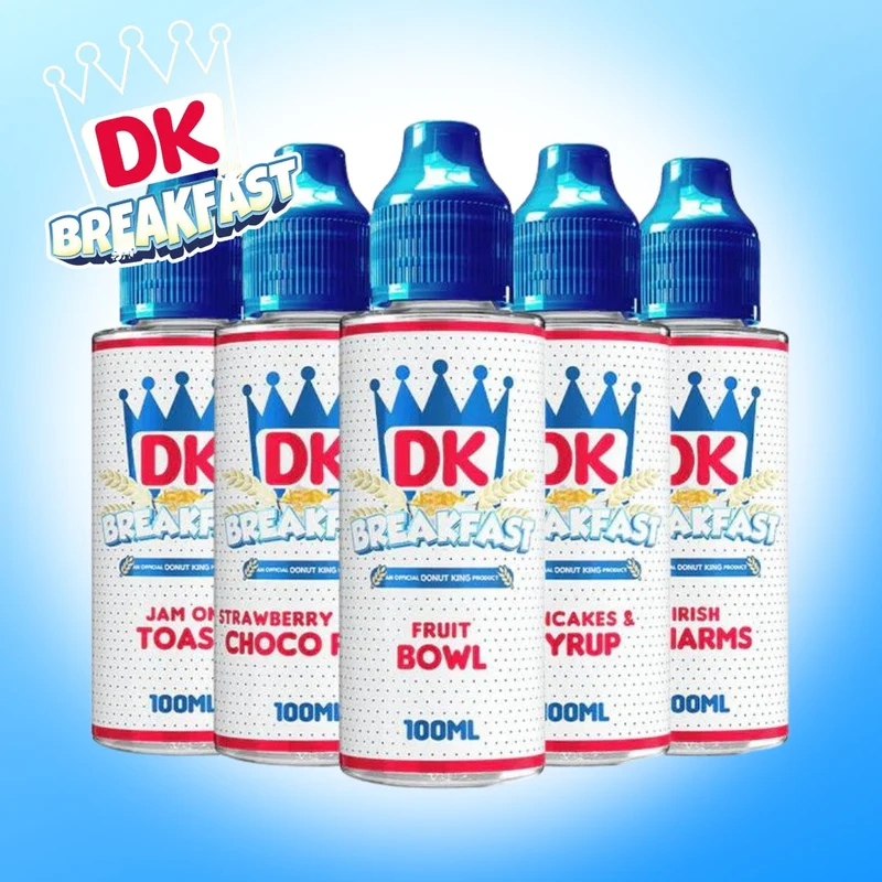 DK Donut King Breakfast 100ml E-Liquids